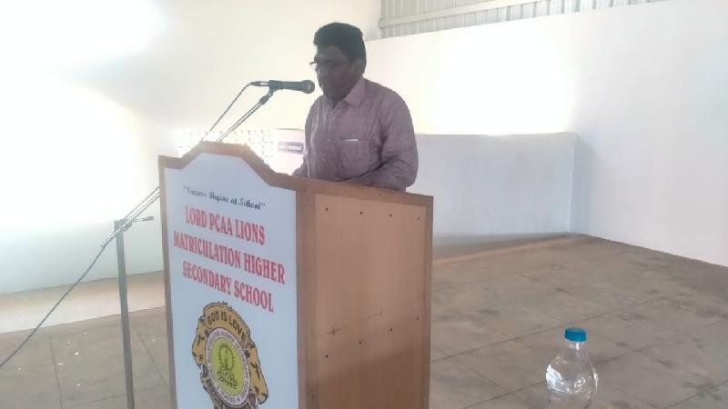 Lord Lions School Sivakasi Parent Teachers Meeting