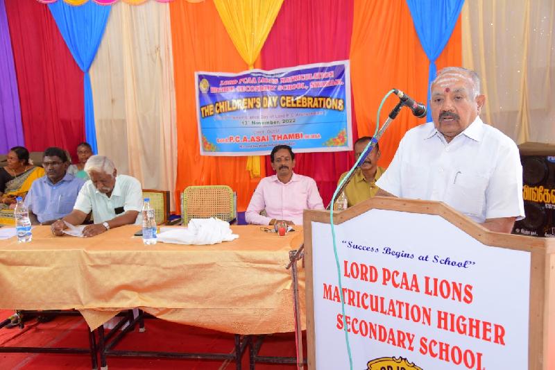 Lord Lions School Sivakasi Lord Children039s Day