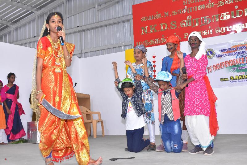 Lord Lions School Sivakasi Independence Day Celebration