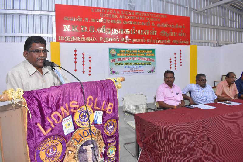 Lord Lions School Sivakasi Children039s Day Celebration