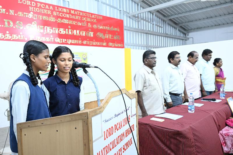 Lord Lions School Sivakasi Kamarajar Birthday Celebrations