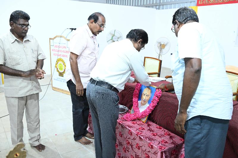 Lord Lions School Sivakasi Kamarajar Birthday Celebrations