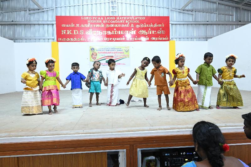 Lord Lions School Sivakasi Kamarajar Birthday Celebrations