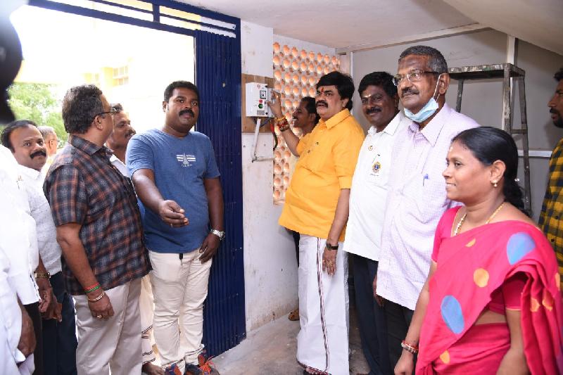 Lord Lions School Sivakasi School Stage amp Rain Water Harvesting Opening Ceremony