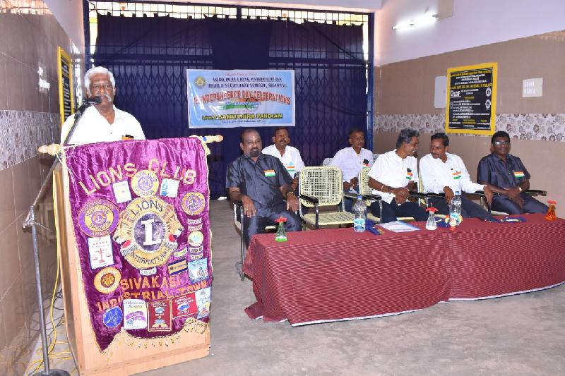 Lord Lions School Sivakasi Independence Day Celebration